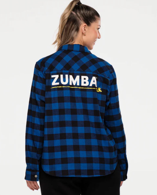 Zumba X Peanuts Long Sleeve Button Down