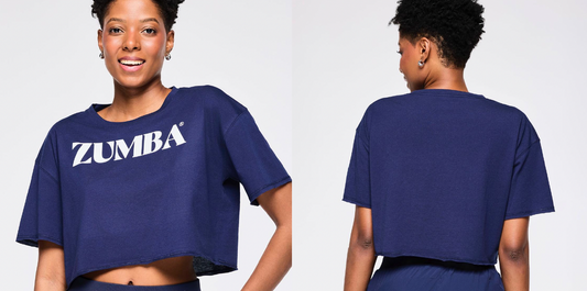 Zumba Out Loud Boxy Crop Top