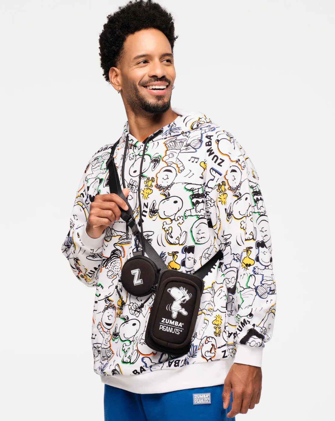 Zumba X Peanuts Cross Body Bag With Pouch