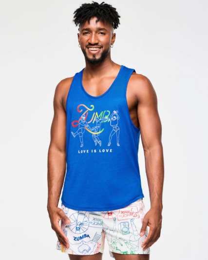 Zumba Men's Sleeveless Tank