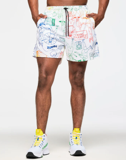 Zumba Men's Mesh Shorts