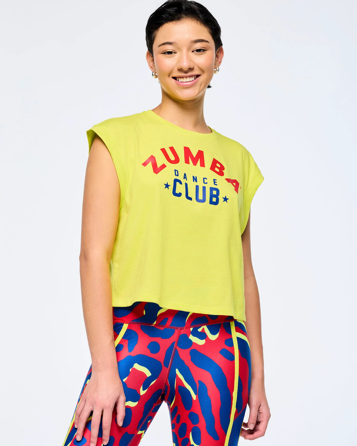 Victory Extended Shoulder Loose Tank - Yellow