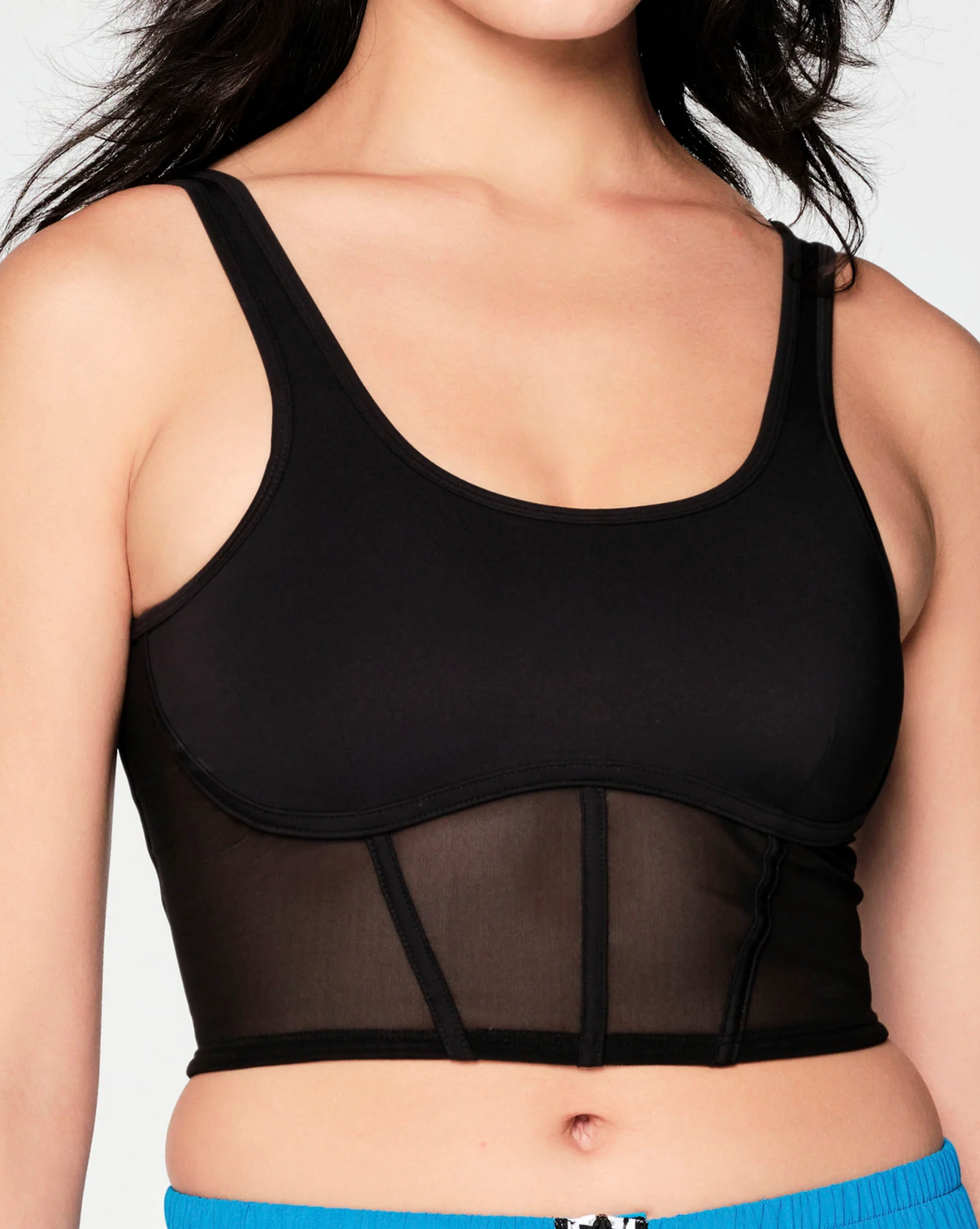 Zumba Corset Crop Tank