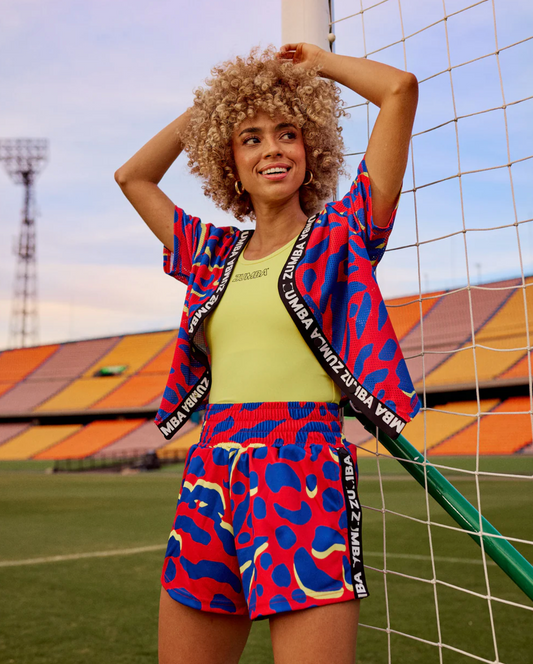 Victory Cropped Mesh Baseball Top