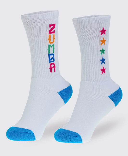 Zumba Libre High Socks - White