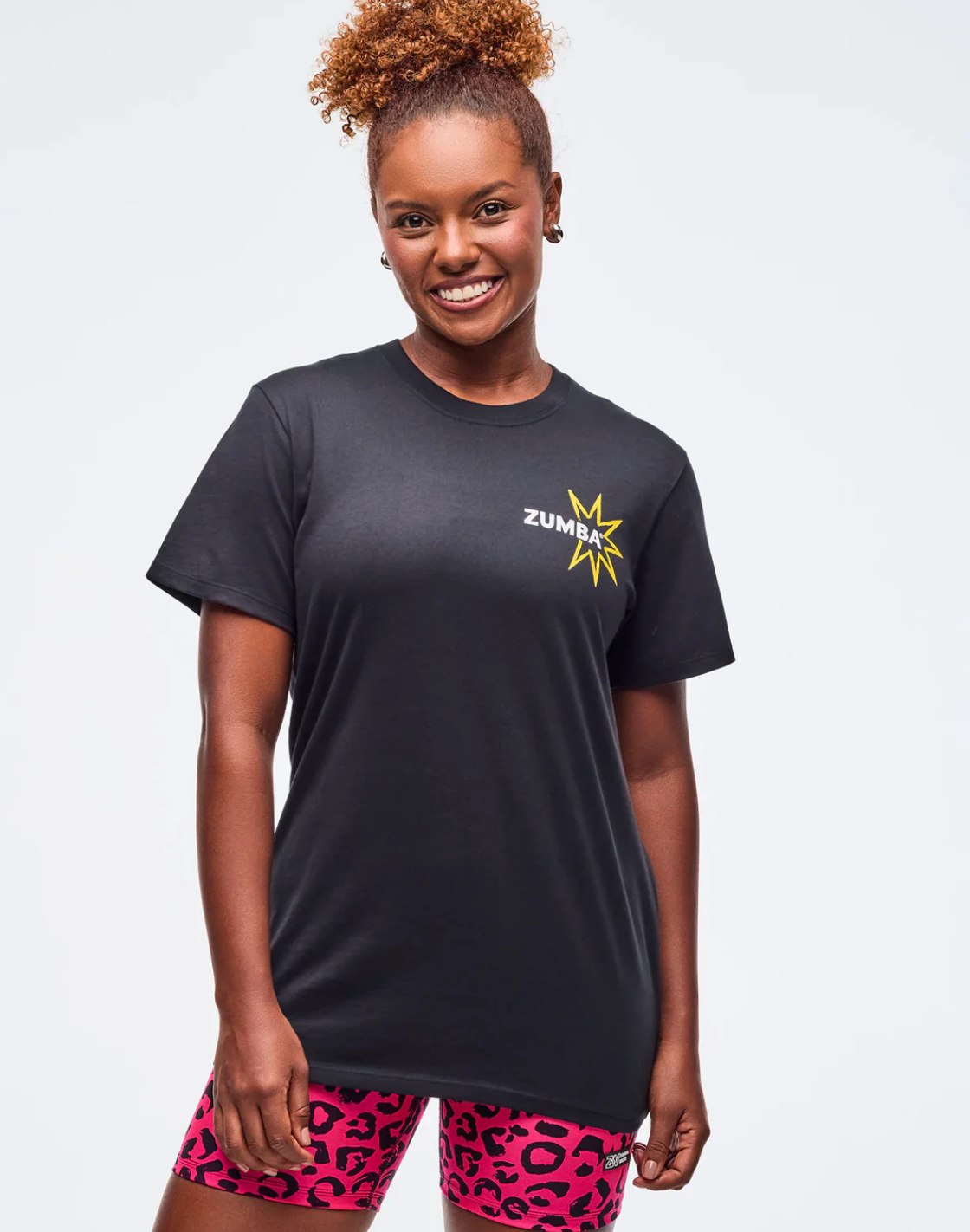 Sizzlin' Crew Neck Tee - Bold Black