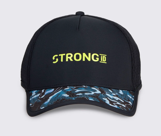 Strong iD Performance Hat Black Yellow