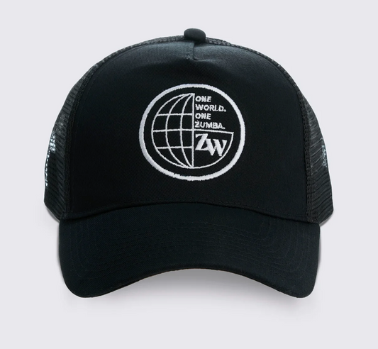 Zumba Haus Adjustable Snapback Hat - Bold Black