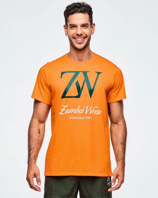 Class of 2001 Unisex Crew Neck Tee - Orange Punch
