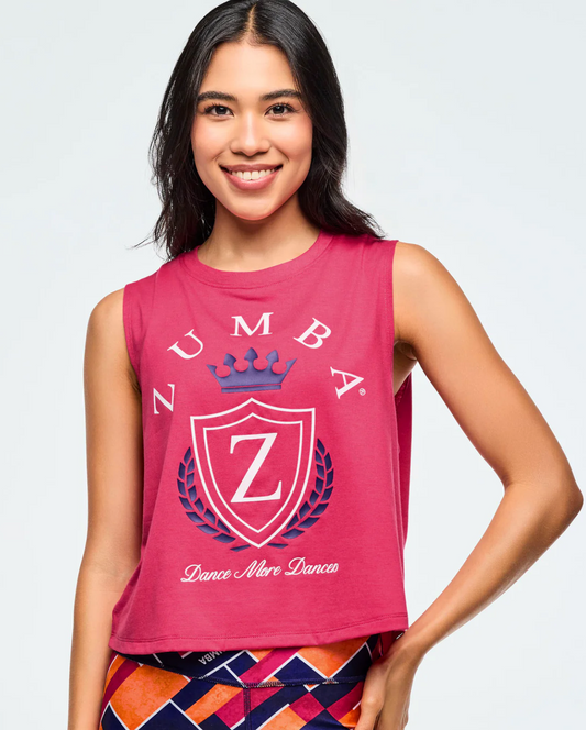 Class of 2001 Loose Muscle Tank - Deep Pink