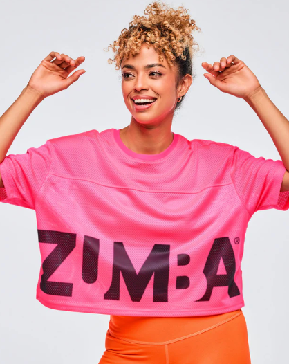 Neon Mesh Boxy Crop Top - Gumball