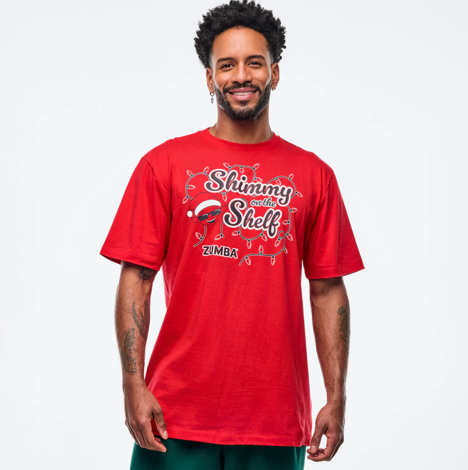 Zumba Holiday Tees 12PK - Red