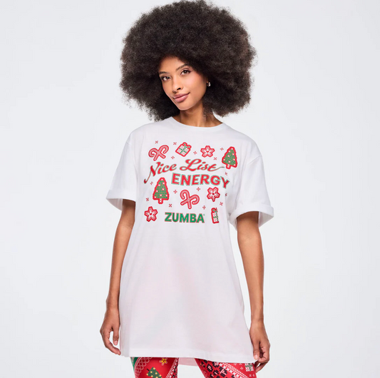 Zumba Holiday Tees 12PK - White