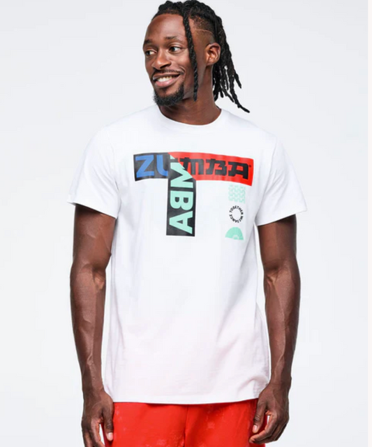Eastern Flavor Crew Neck Tee - White