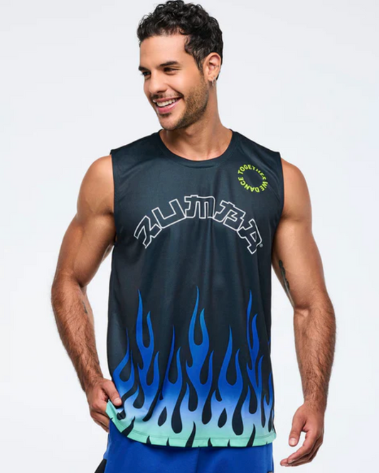 Eastern Flavor Men's Wide Shoulder Tank