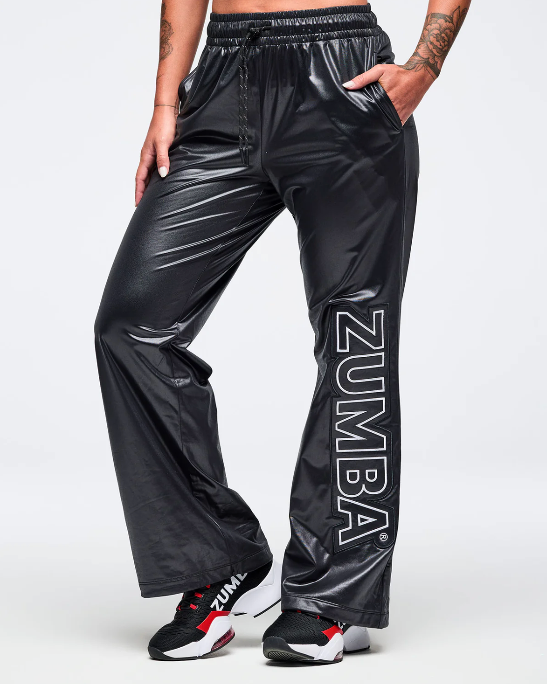 Eastern Flavor Wide Leg Track Pants