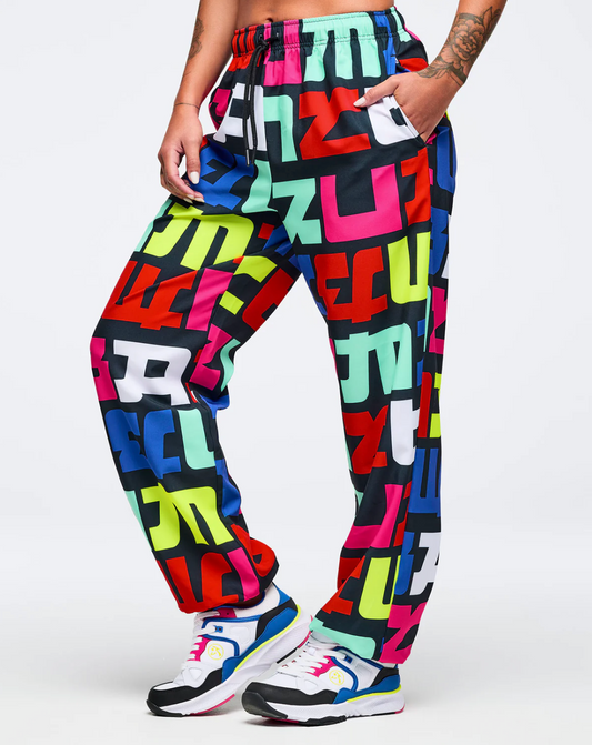 Eastern Flavor Baggy Woven Pants