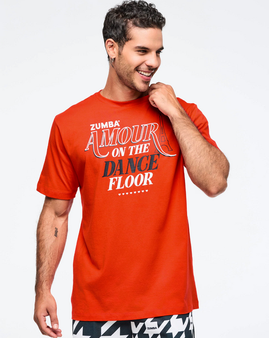 Zumba Amour Tees - Red