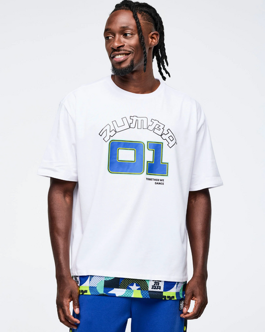 Eastern Flavor Men's Double Layered Hem Tee