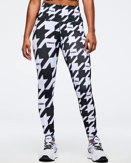 Zumba Amour Z-Lift High Waisted Ankle Leggings