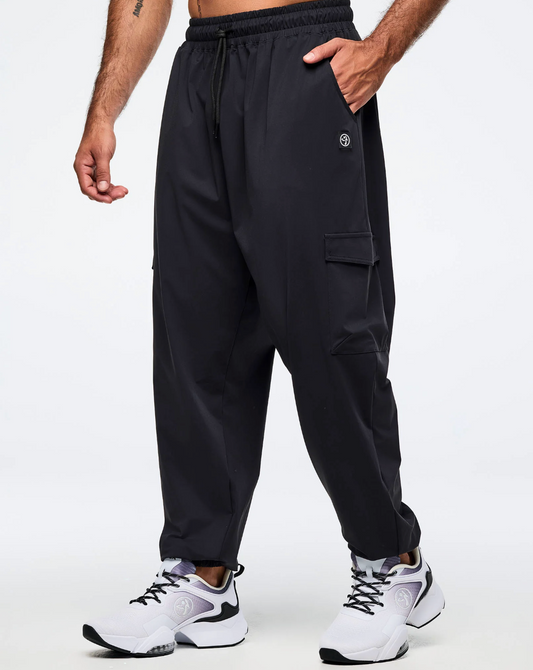 Zumba Basic Baggy Cargo Pants - Black