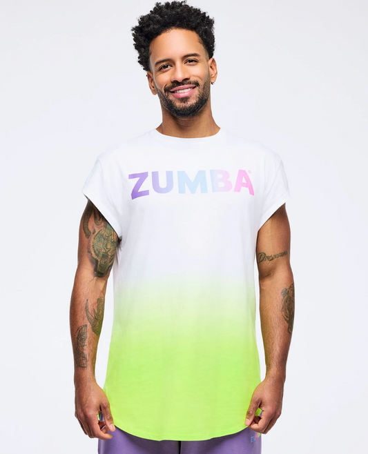 Pastel Men's Round Hem Tee - Green