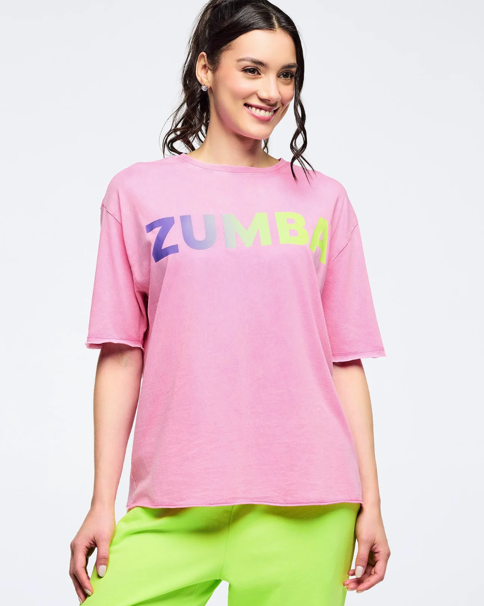 Pastel Boxy Ultra Crop Top - Pink