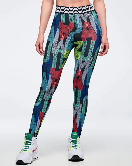 Latin Movement Z-Lift High Rise Ankle Leggings