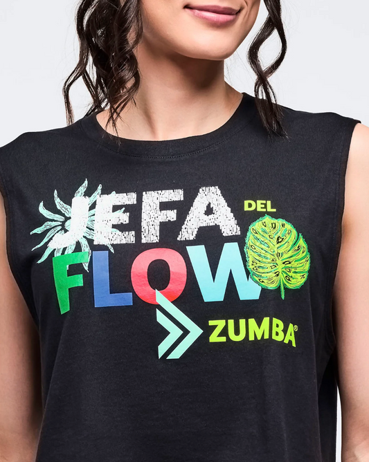 Latin Movement Muscle Crop Tank