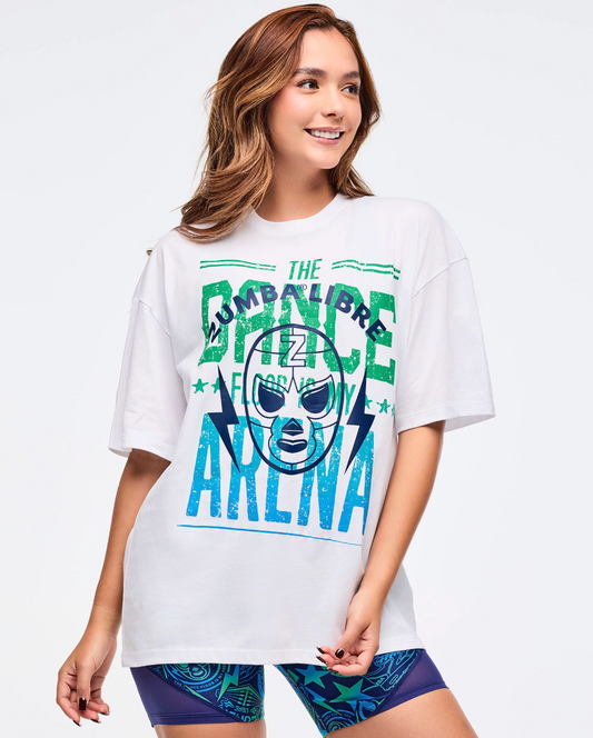 Zumba Libre Oversized Drop Shoulder Tee