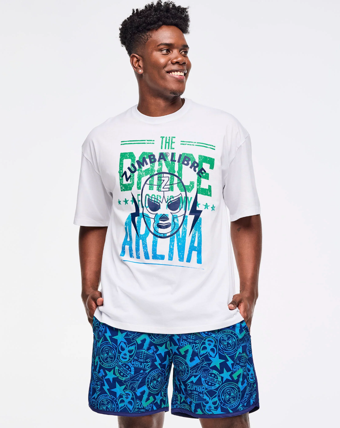 Zumba Libre Oversized Drop Shoulder Tee
