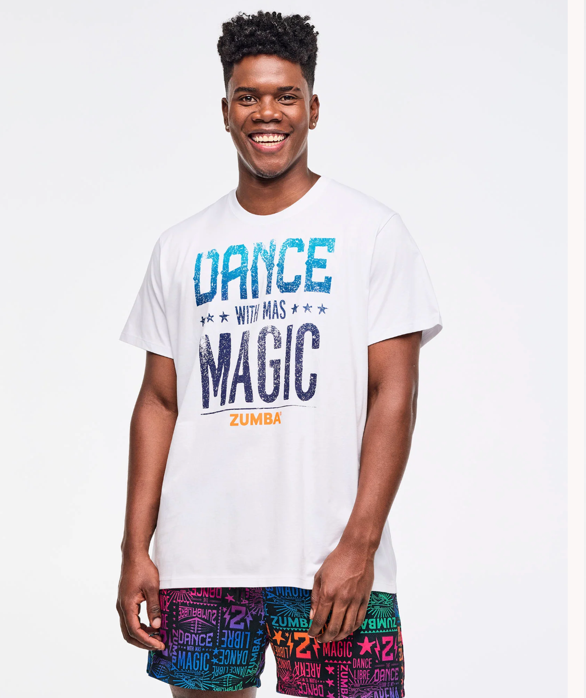 Zumba Libre Crew Neck Tee - Wear It Out White