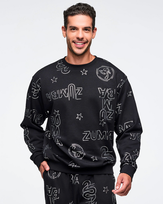 Zumba 25 Unisex Pullover Sweatshirt