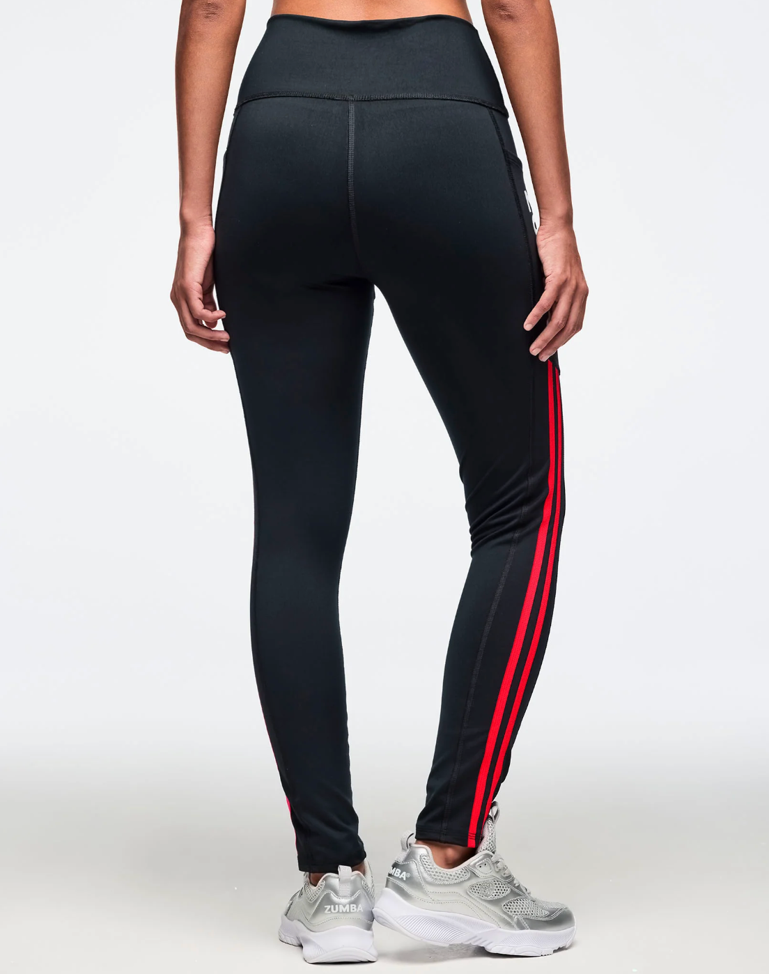 Zumba 25 High Rise Ankle Leggings - Bold Black