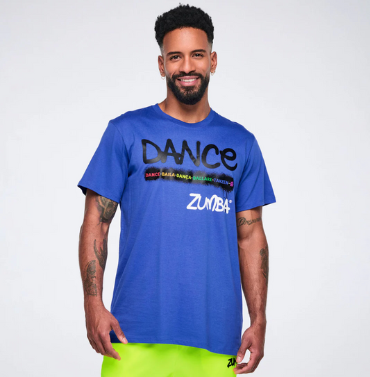 Pride Unisex Crew Neck Tee - Blue