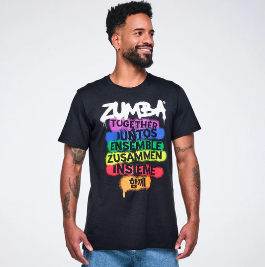 Pride Unisex Crew Neck Tee - Black