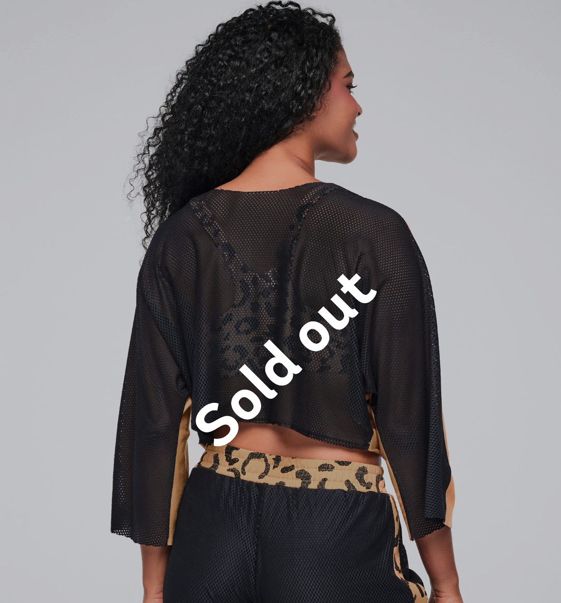 Wildbeat Mesh Dolman Top