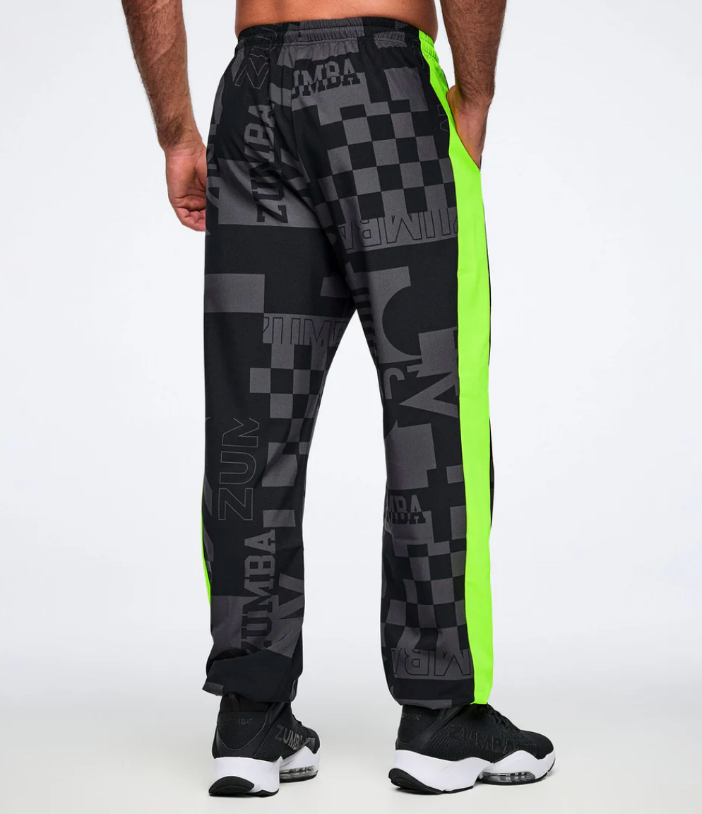 Worldwide Men's Woven Slouch Pants Bold Black