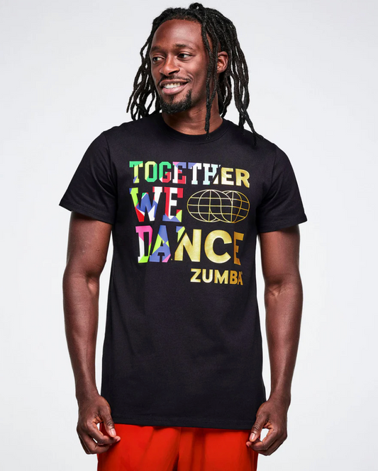 Worldwide Unisex Crew Neck Tee - Black