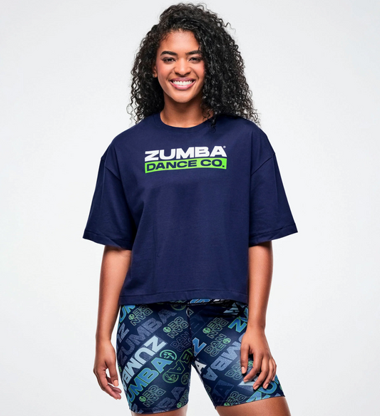 Jean Jamz Oversized Boxy Crop Top