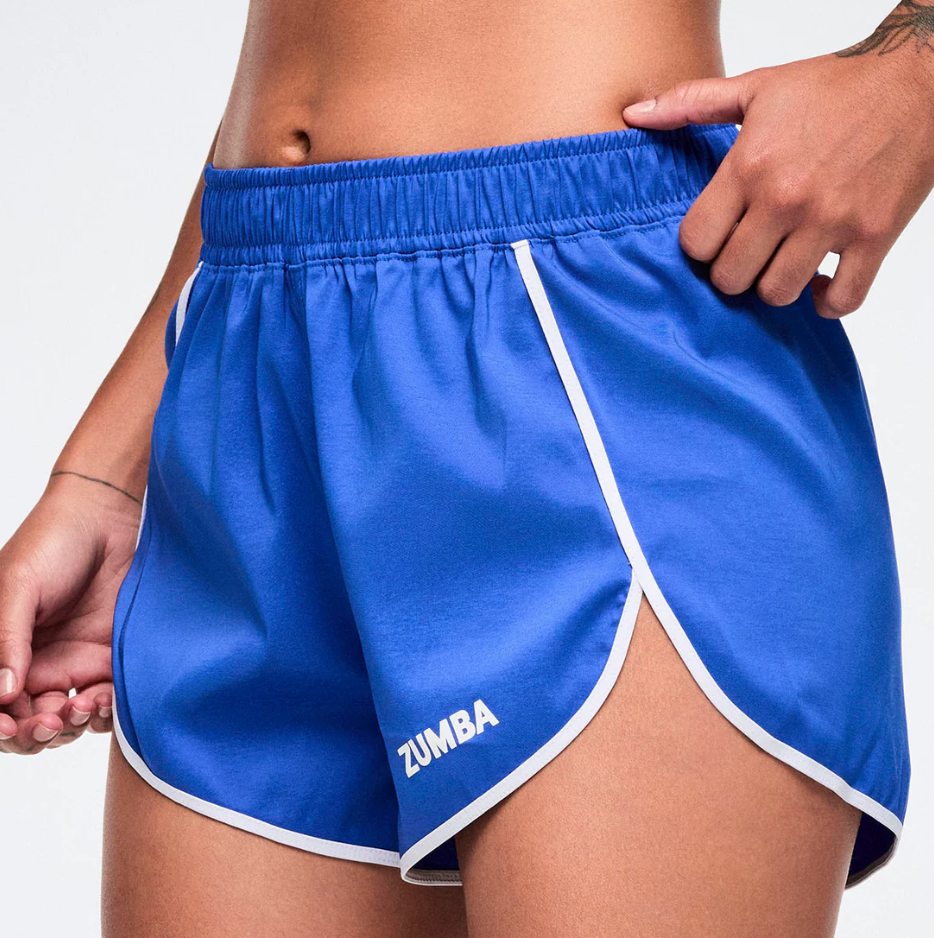 Color Spree Running Shorts - Blue