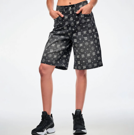 Dale-Z Oversized Crop Baseball Top