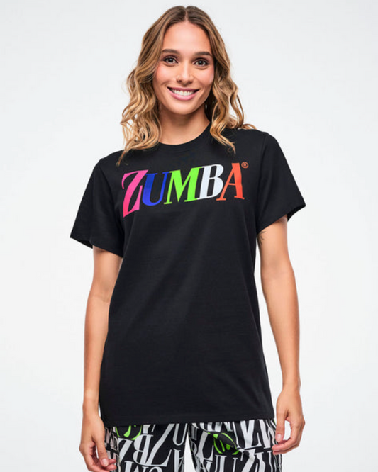 Dale-Z Unisex Crew Neck Tee - Black