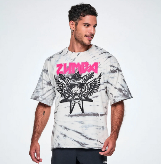 Rock 'n' Roll Oversized Drop Shoulder Tee