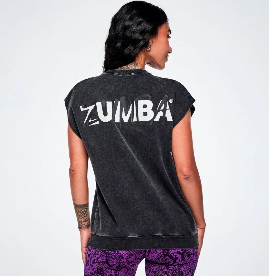Rock 'n' Roll Loose Top With Mesh