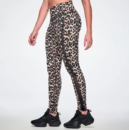Rock 'n' Roll Z-Lift High Waisted Ankle Leggings With Mesh