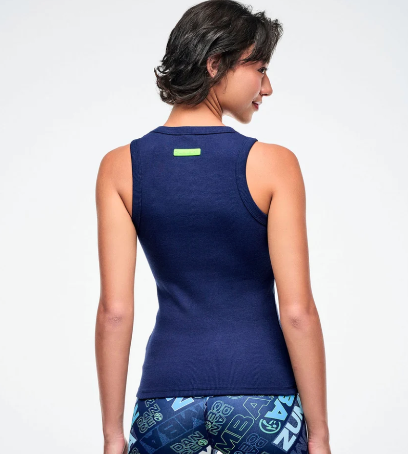 Jean Jamz Fitted Rib Tank