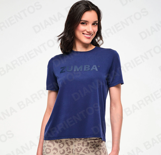 Zumba Modal Easy Top - Blue