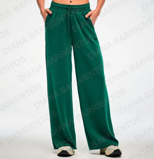 Zumba Modal High Waisted Pants - Green