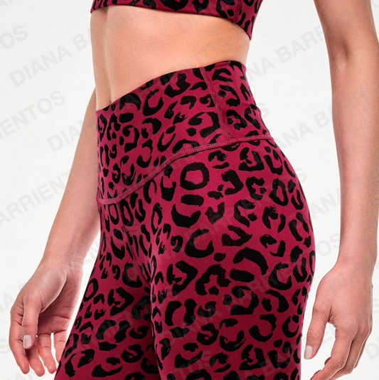 Zumba Modal Z-Lift High Waisted Biker Shorts - Red